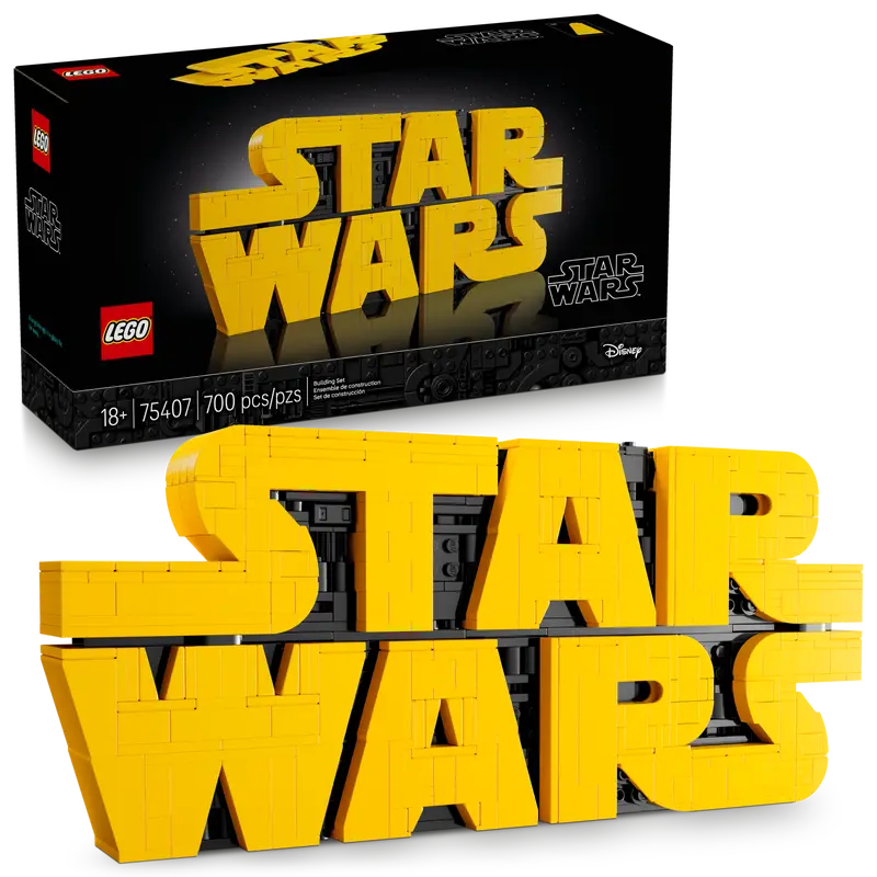 Lego Star Wars - Logo Star Wars in Mattoncini 75407 - Image 3
