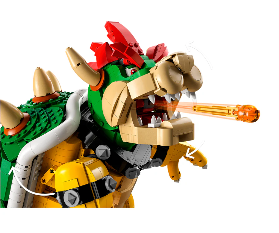 Lego Super Mario - Il potente Bowser 71411 - Image 4