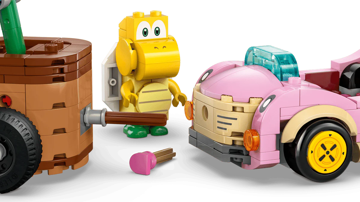 Lego Super Mario - Mario Kart All'inseguimento della Pianta Piranha potenziata 72044 - Image 5