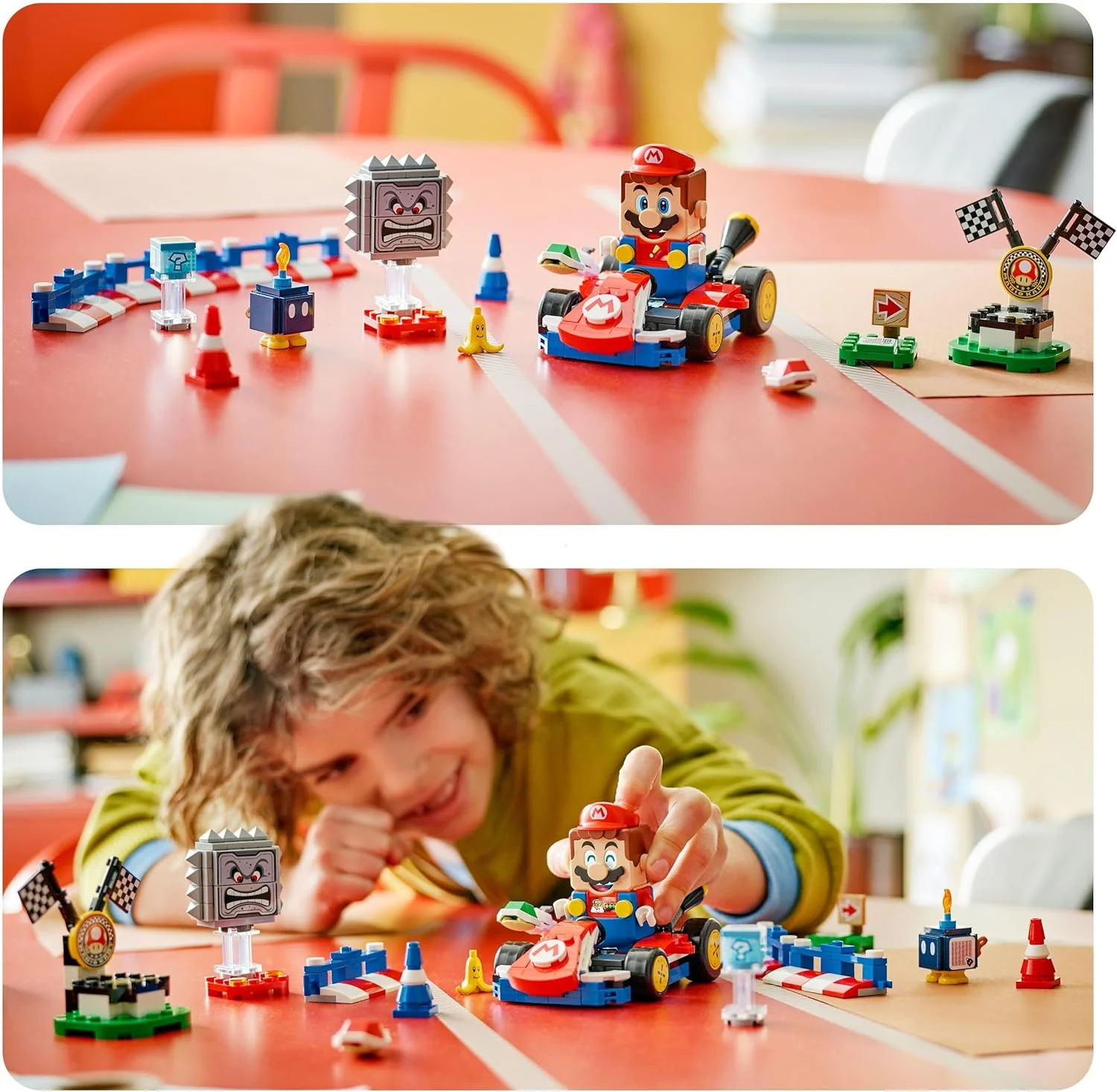 Lego Super Mario - Mario Kart Interattivo e Kart Standard 72043 - Image 5