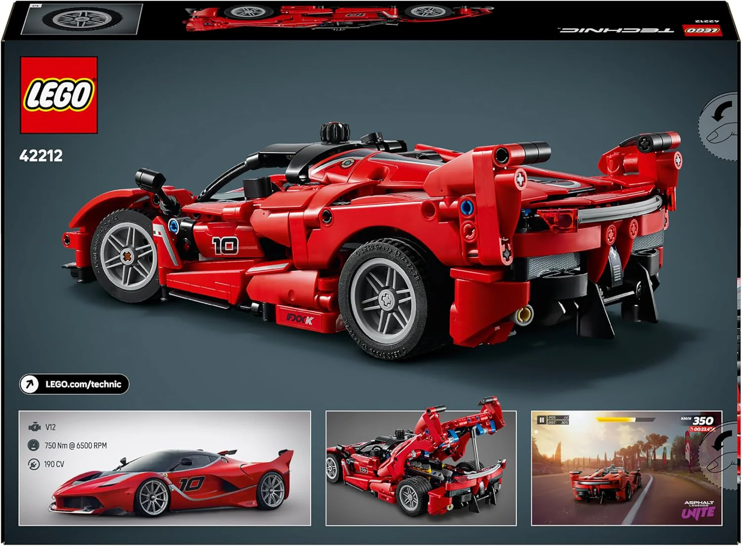 Lego Technic - Ferrari FXX K 42212 - Image 6