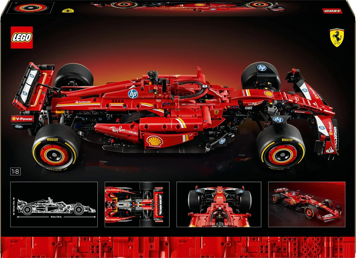 Lego Technic - Monoposto F1 Ferrari SF-24 42207 - Image 8