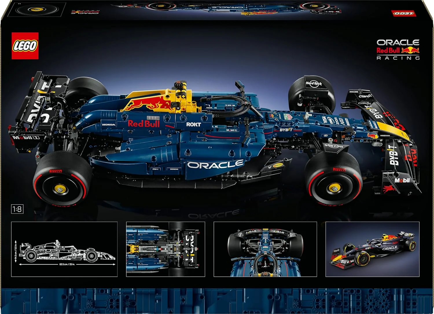 Lego Technic - Monoposto F1 Oracle Red Bull Racing RB20 42206 - Image 8