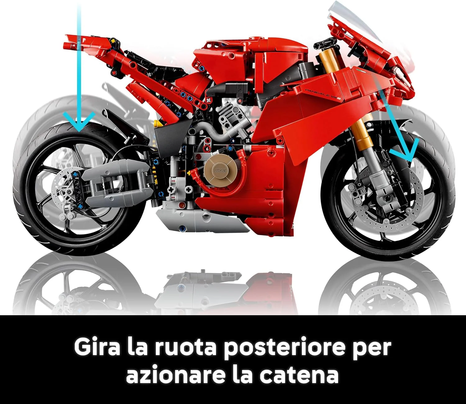 Lego Technic - Motocicletta Ducati Panigale V4 S 42202 - Image 3