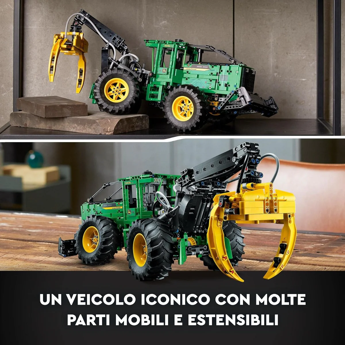 Lego Technic - Trattore John Deere 948L-II 42157 - Image 4