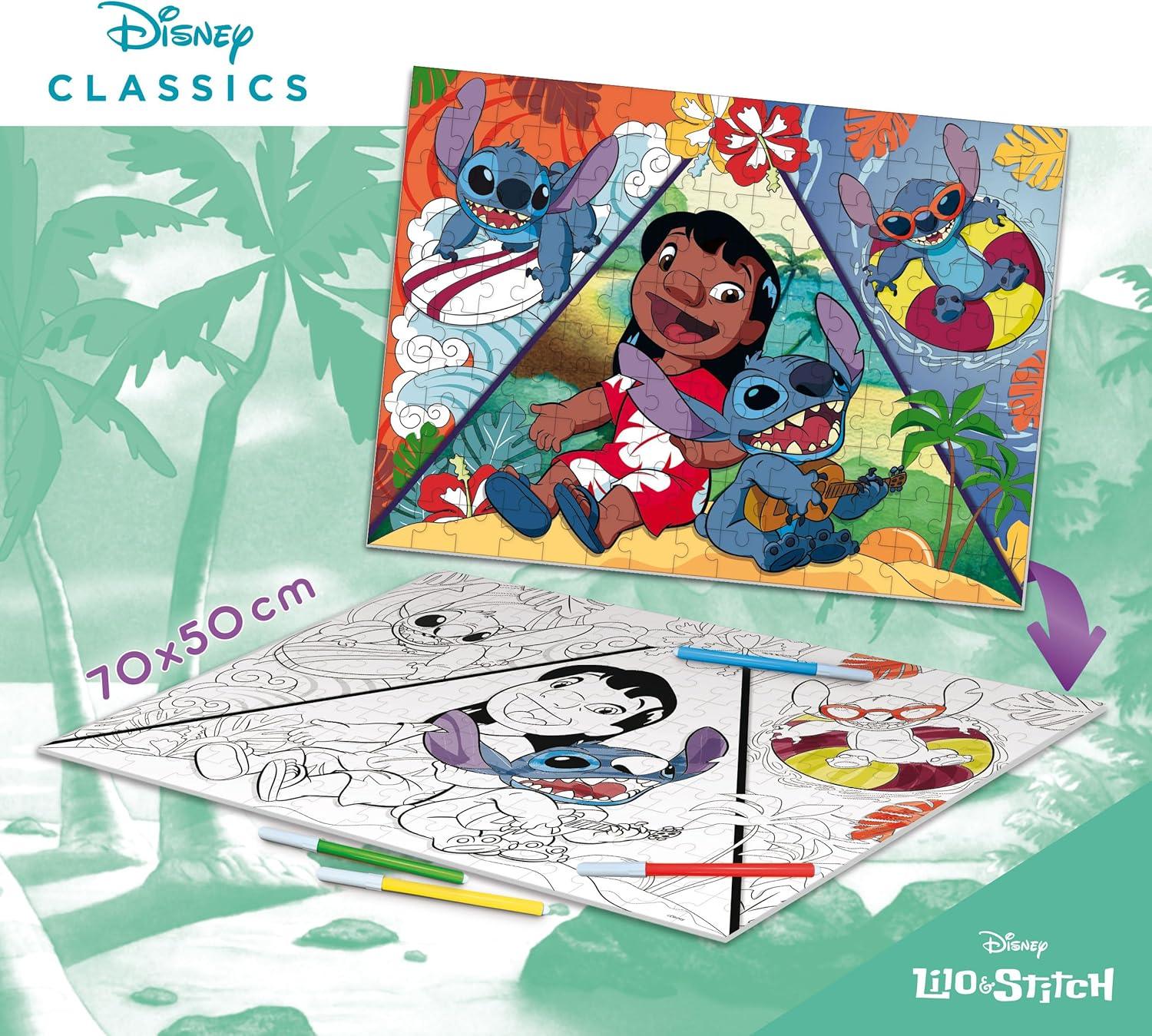 Lisciani - Disney Puzzle Lilo And Stitch maxifloor - Image 4
