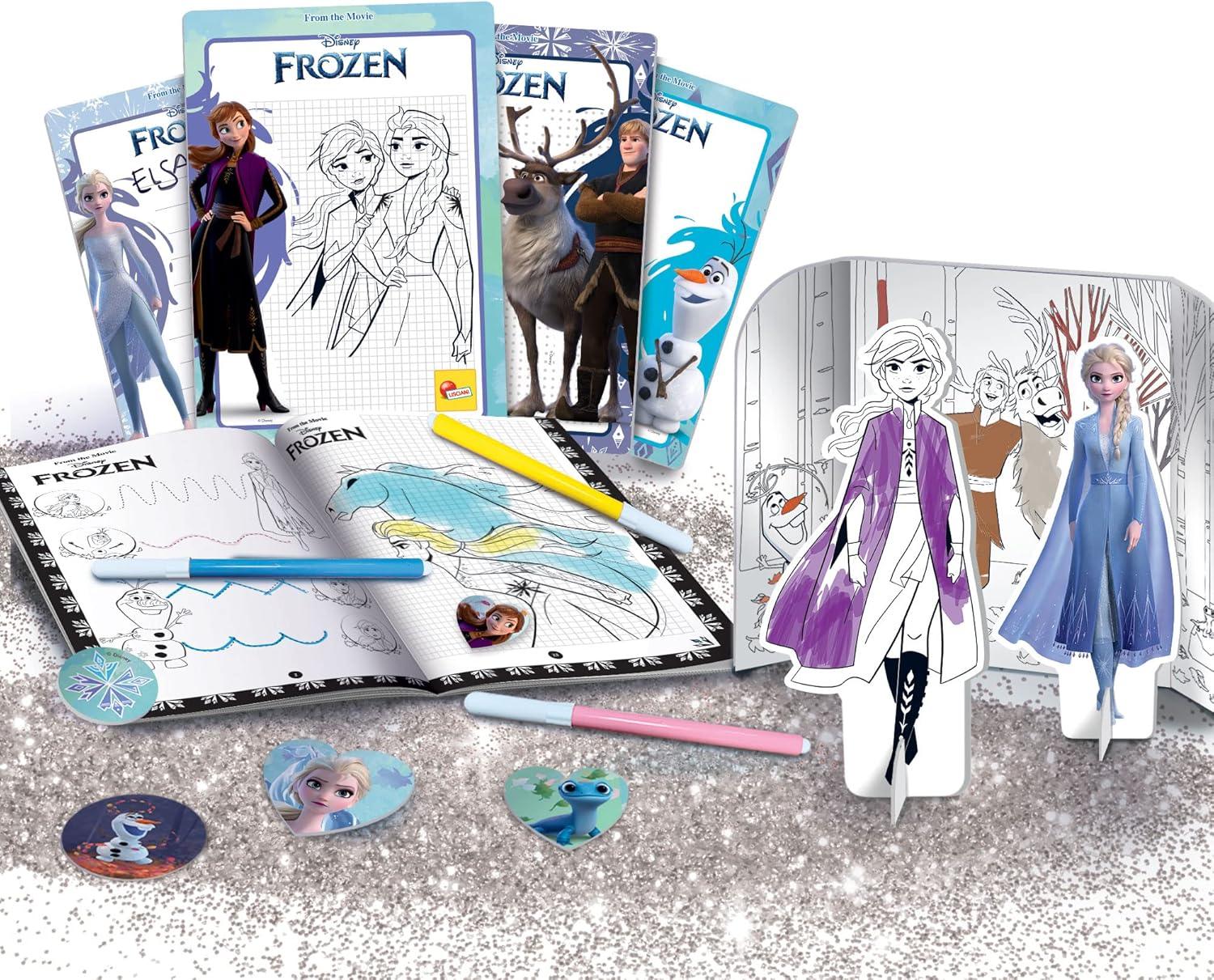 Lisciani - Zainetto Frozen Coloring e Drawing School - Image 2