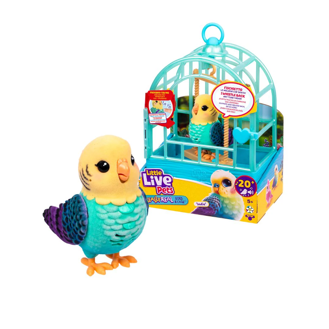 Little live Pets - My Really Real Bird & Cage Uccellini Canterini - Image 2