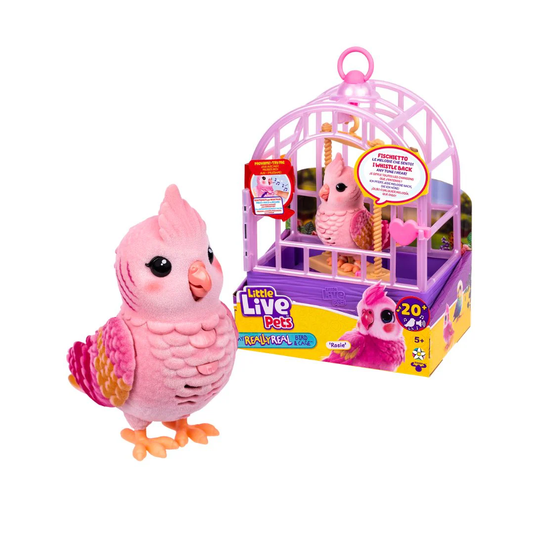 Little live Pets - My Really Real Bird & Cage Uccellini Canterini - Image 3