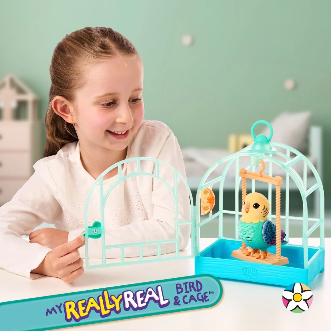 Little live Pets - My Really Real Bird & Cage Uccellini Canterini - Image 6