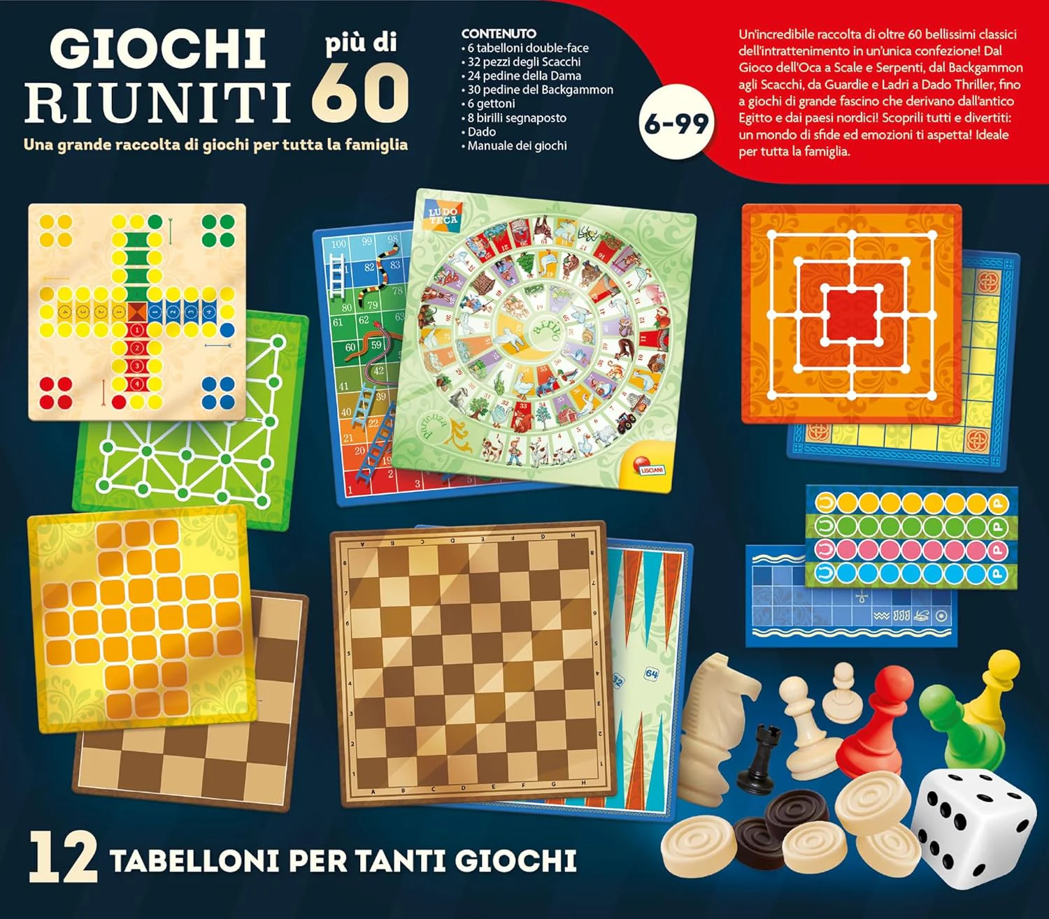 Lisciani - Ludoteca Giochi riuniti più di 60 57023 - Image 3