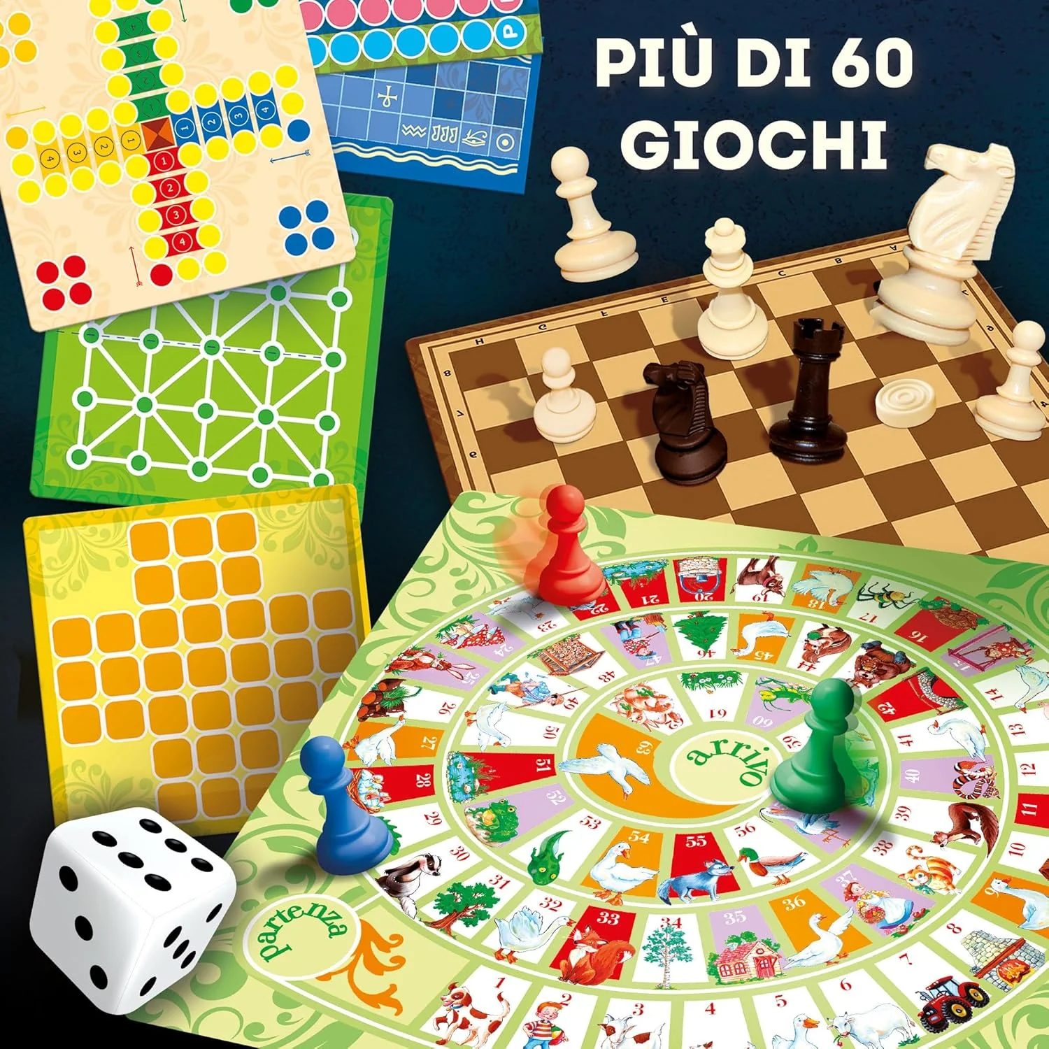 Lisciani - Ludoteca Giochi riuniti più di 60 57023 - Image 4
