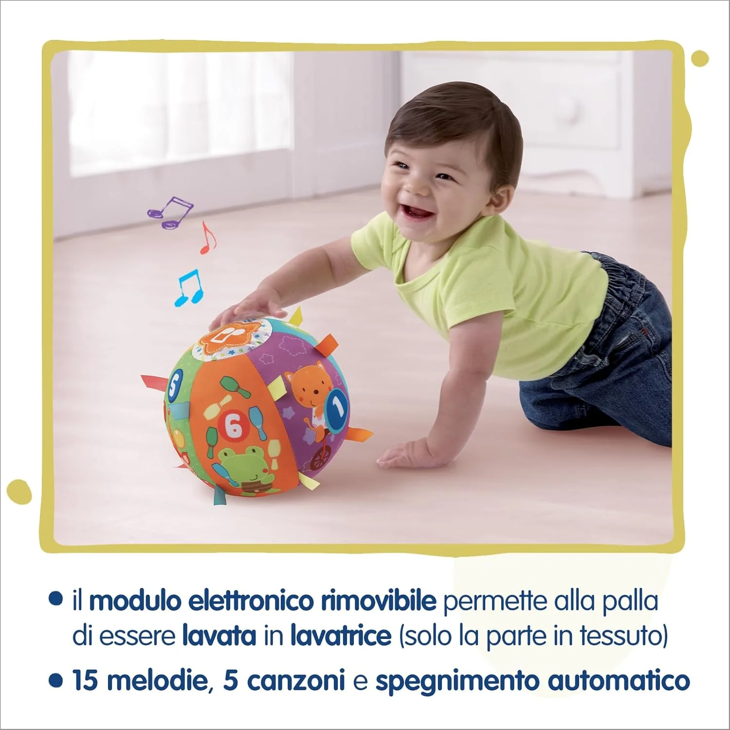 Magica Palla Multiattività morbida e interattiva - Image 3