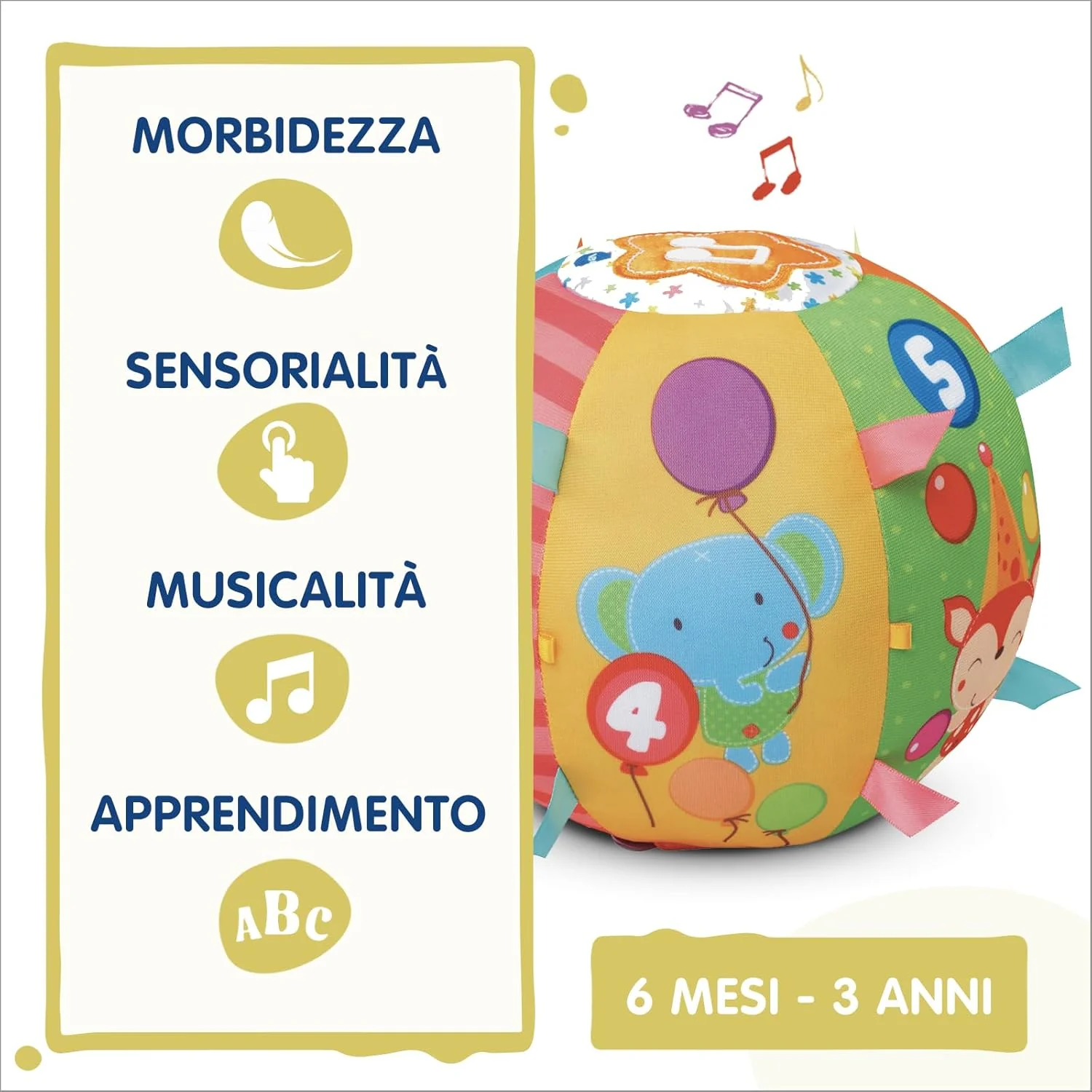 Magica Palla Multiattività morbida e interattiva - Image 4