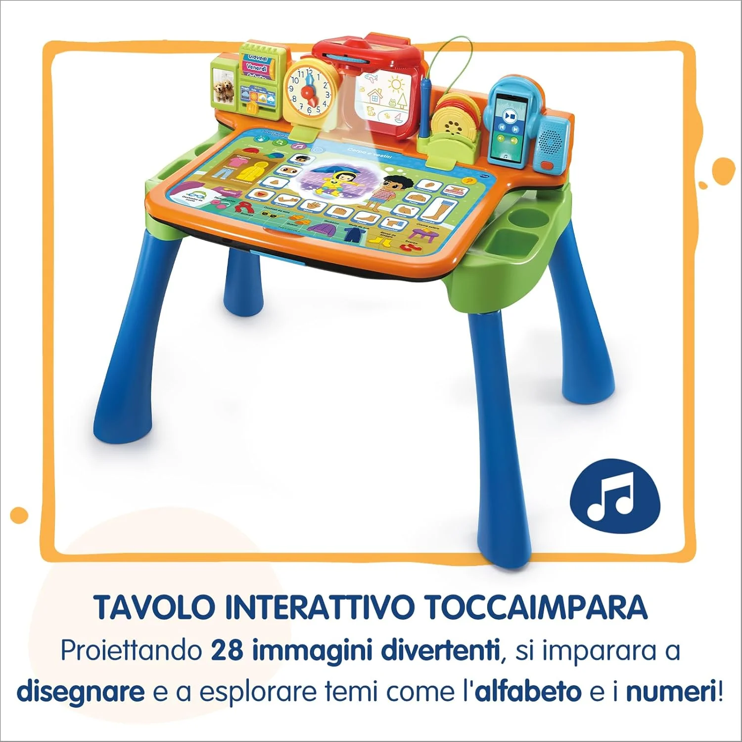 Magico tavolo interattivo ToccaImpara 5 in 1 - Image 10