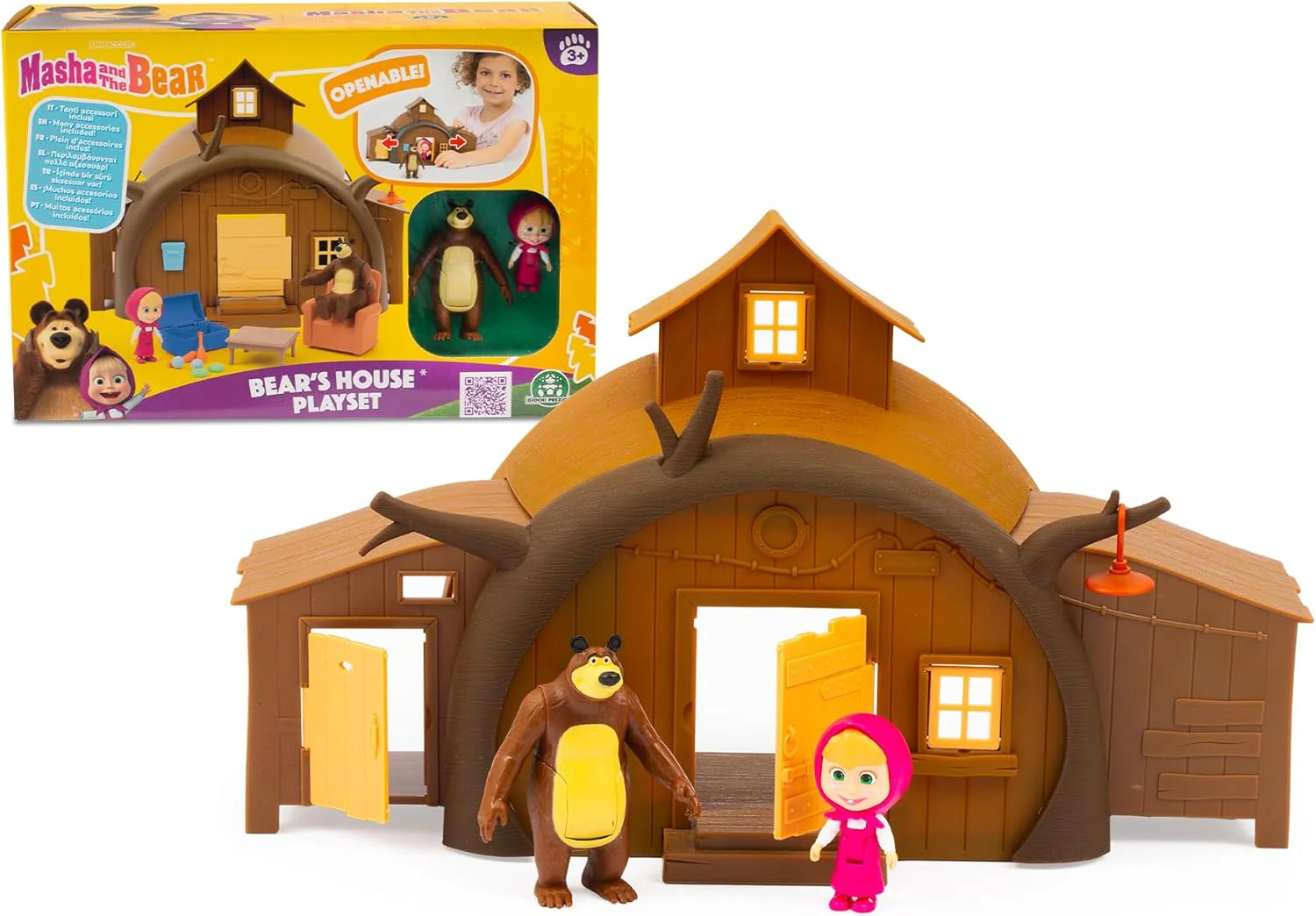 Masha e Orso - Playset Casa di Orso