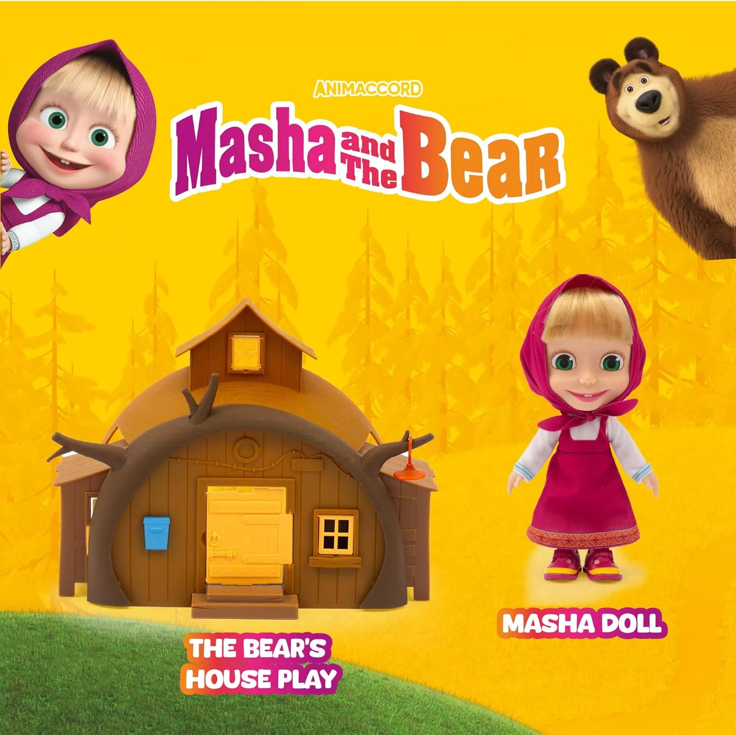 Masha e Orso - Playset Casa di Orso - Image 4