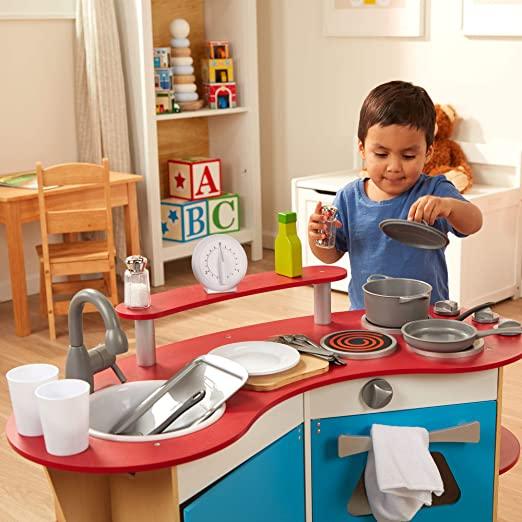 Melissa & Doug - Cucina Angolare In Legno - Image 5