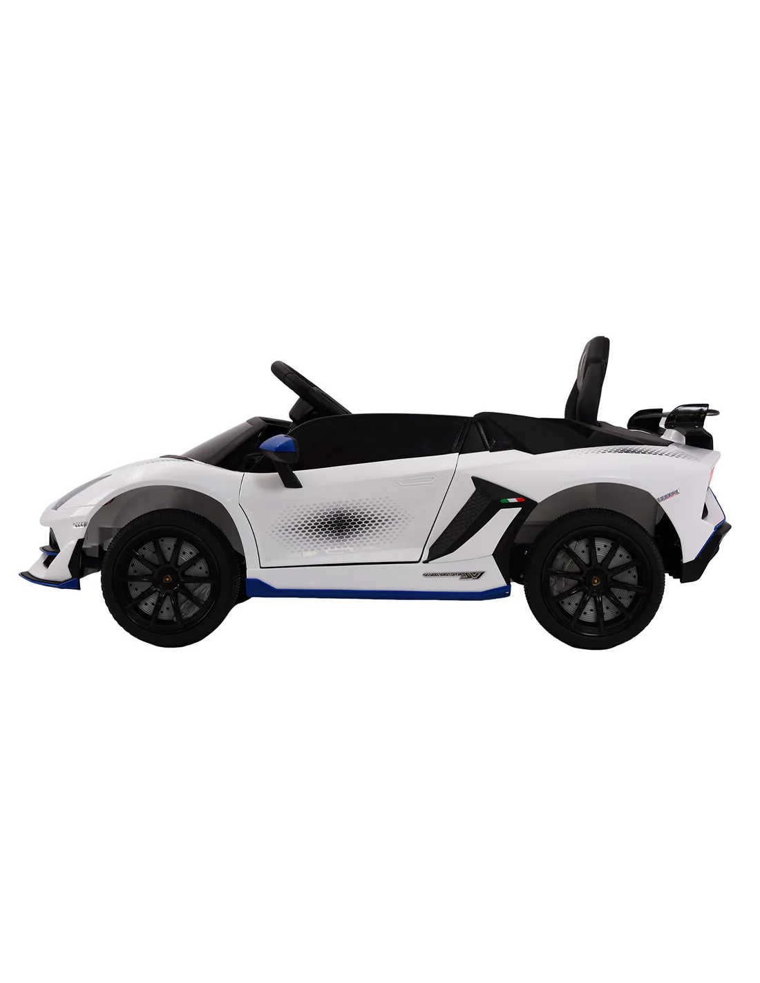 Mini Lamborghini Elettrica Aventador bianca - Image 3