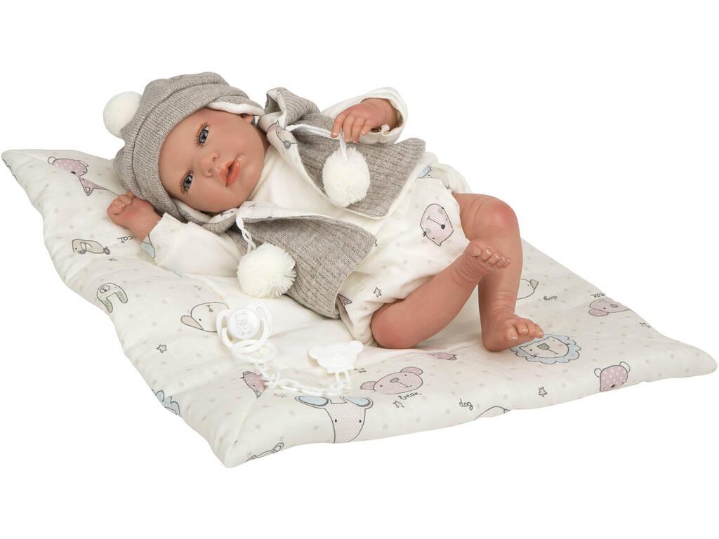 Muñecas Arias - Bambola Reborn Vega con Copertina a Accessori - Image 2