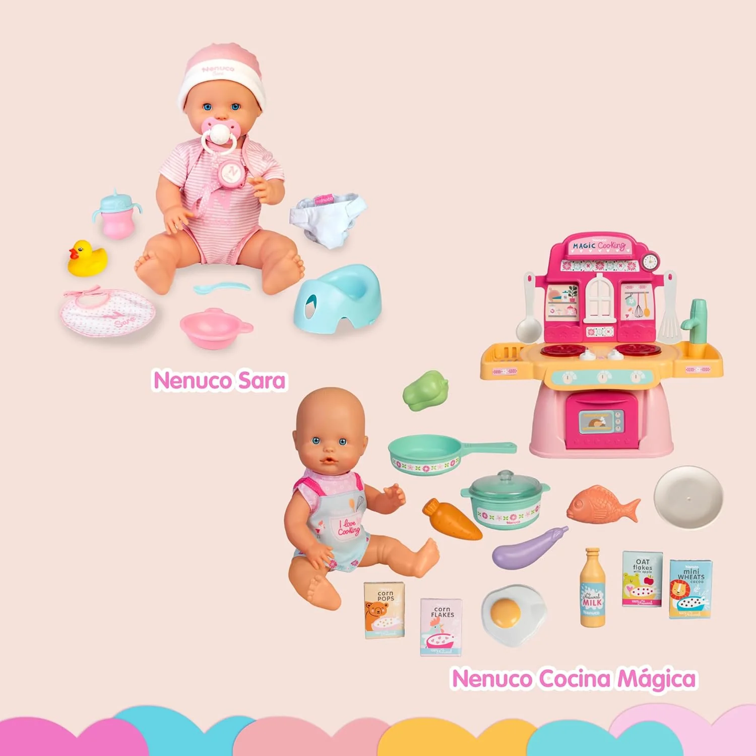 Nenuco Magic Cooking Set Cucina con Luci, Suoni e Accessori - Image 6