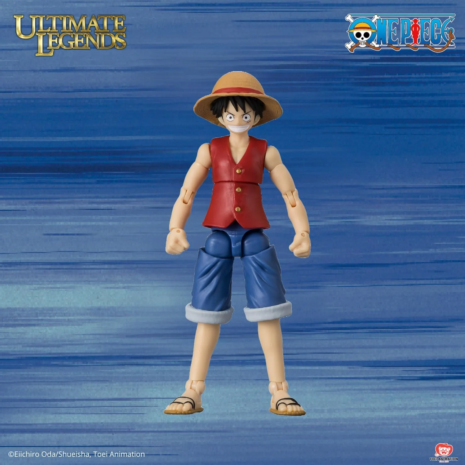 One Piece Ultimate Legends - Action figure Monkey D. Ruffy 12cm - Image 2
