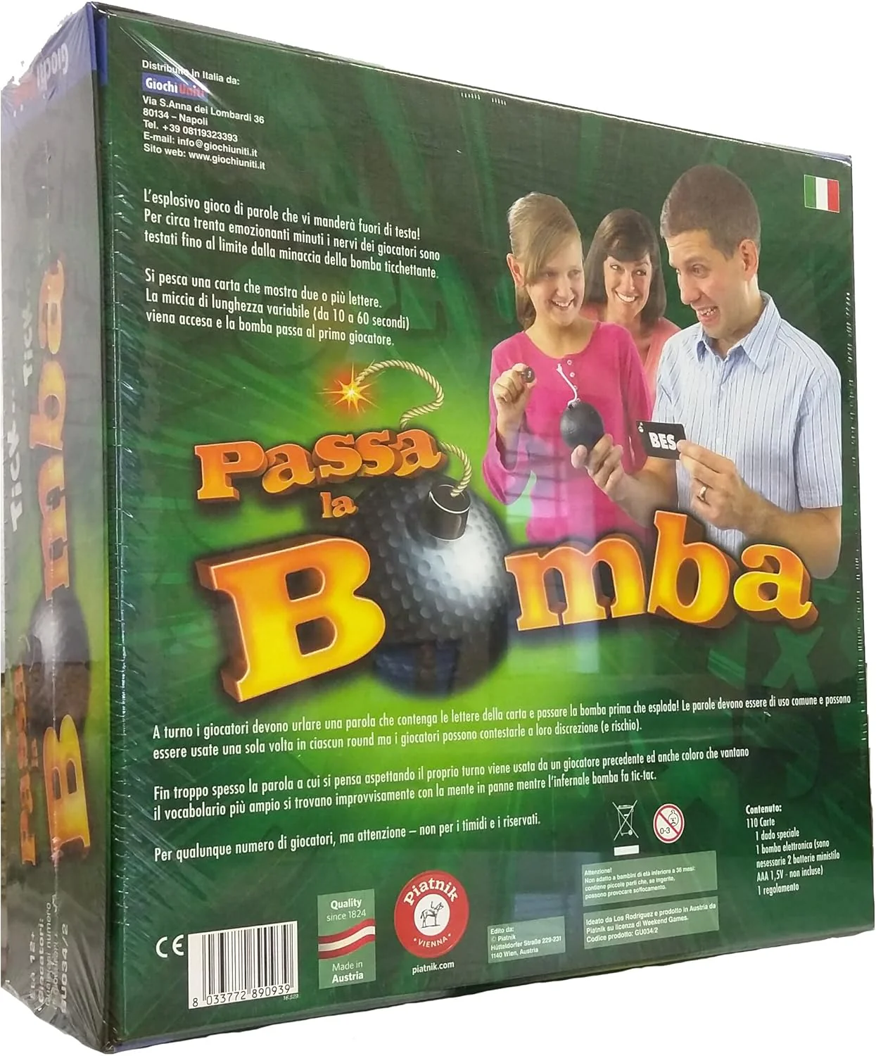 Passa la Bomba - Party game con carte e giochi di parole - Image 2