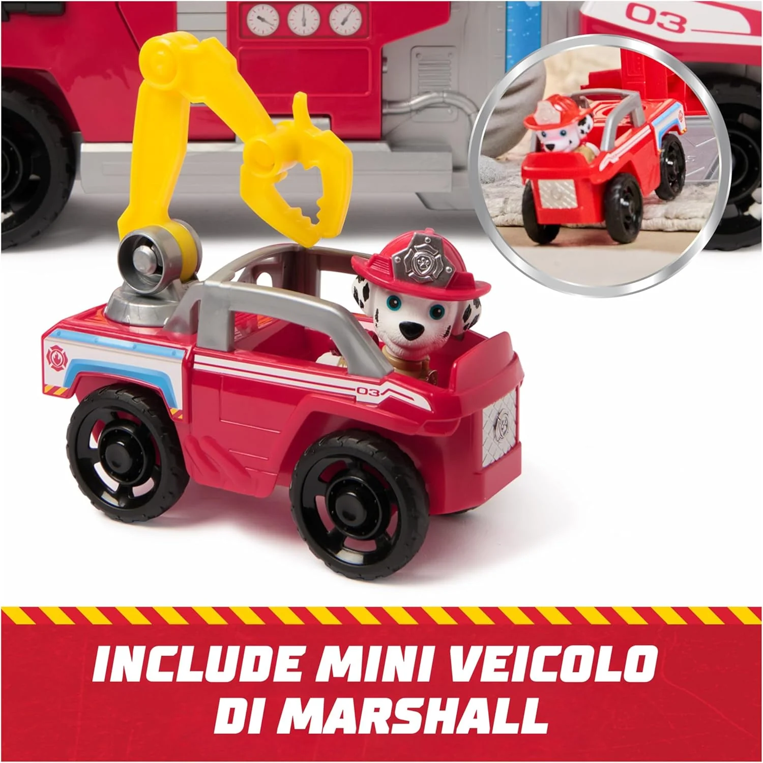 Paw Patrol Fire Rescue - Camion dei Pompieri Marshall - Image 4