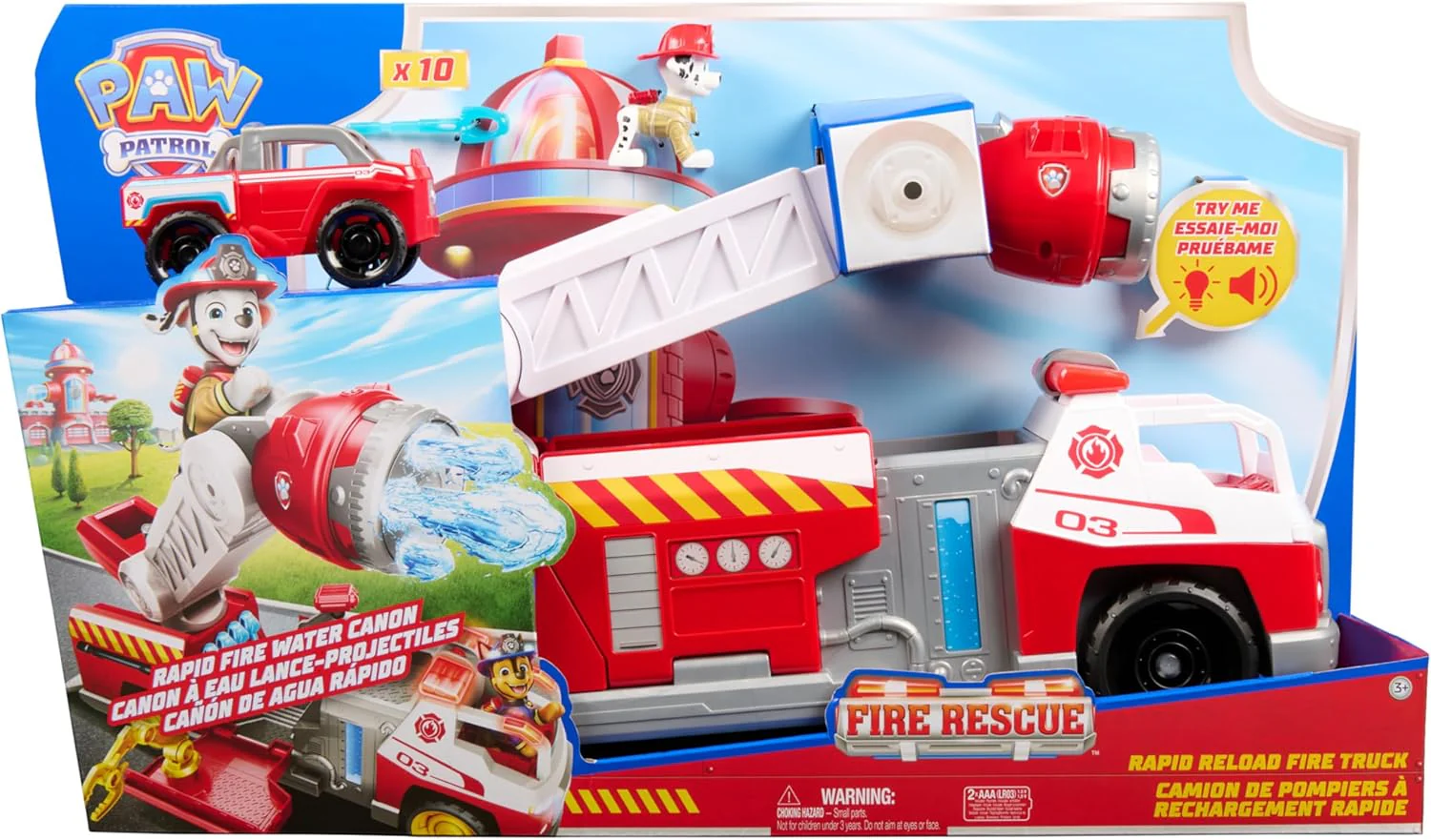 Paw Patrol Fire Rescue - Camion dei Pompieri Marshall - Image 5