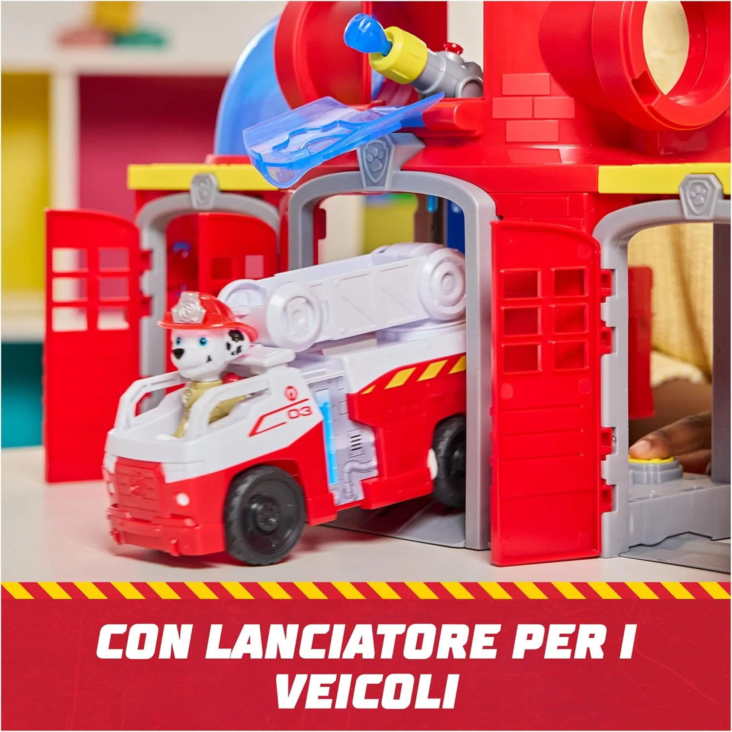 Paw Patrol Fire Rescue - Stazione dei Pompieri con Marshall e Camion - Image 4