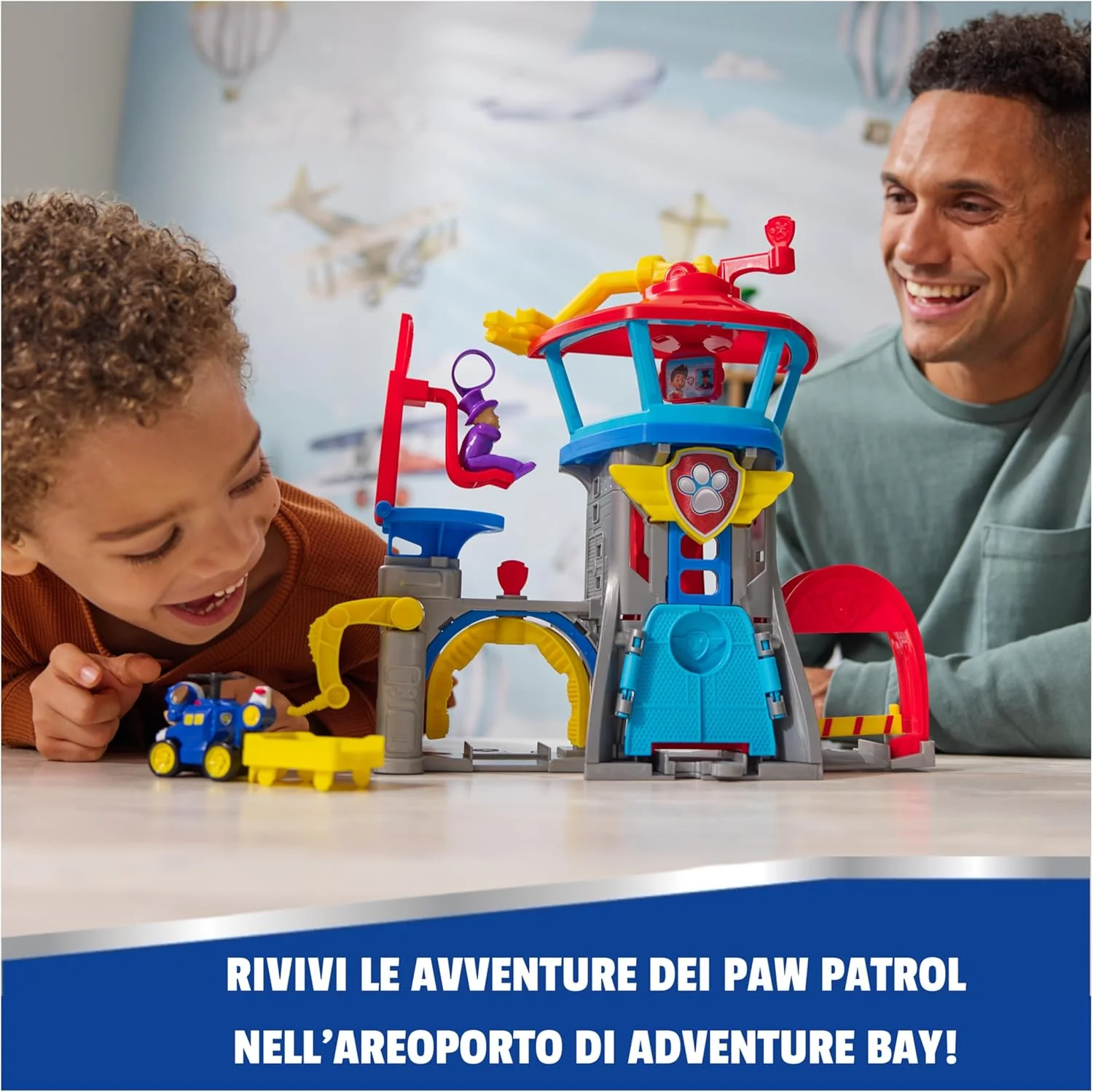 Paw Patrol - Playset Torre Di Controllo Pup Squad Air Rescue - Image 2