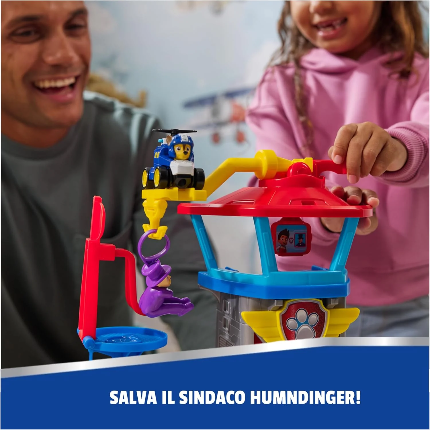 Paw Patrol - Playset Torre Di Controllo Pup Squad Air Rescue - Image 3