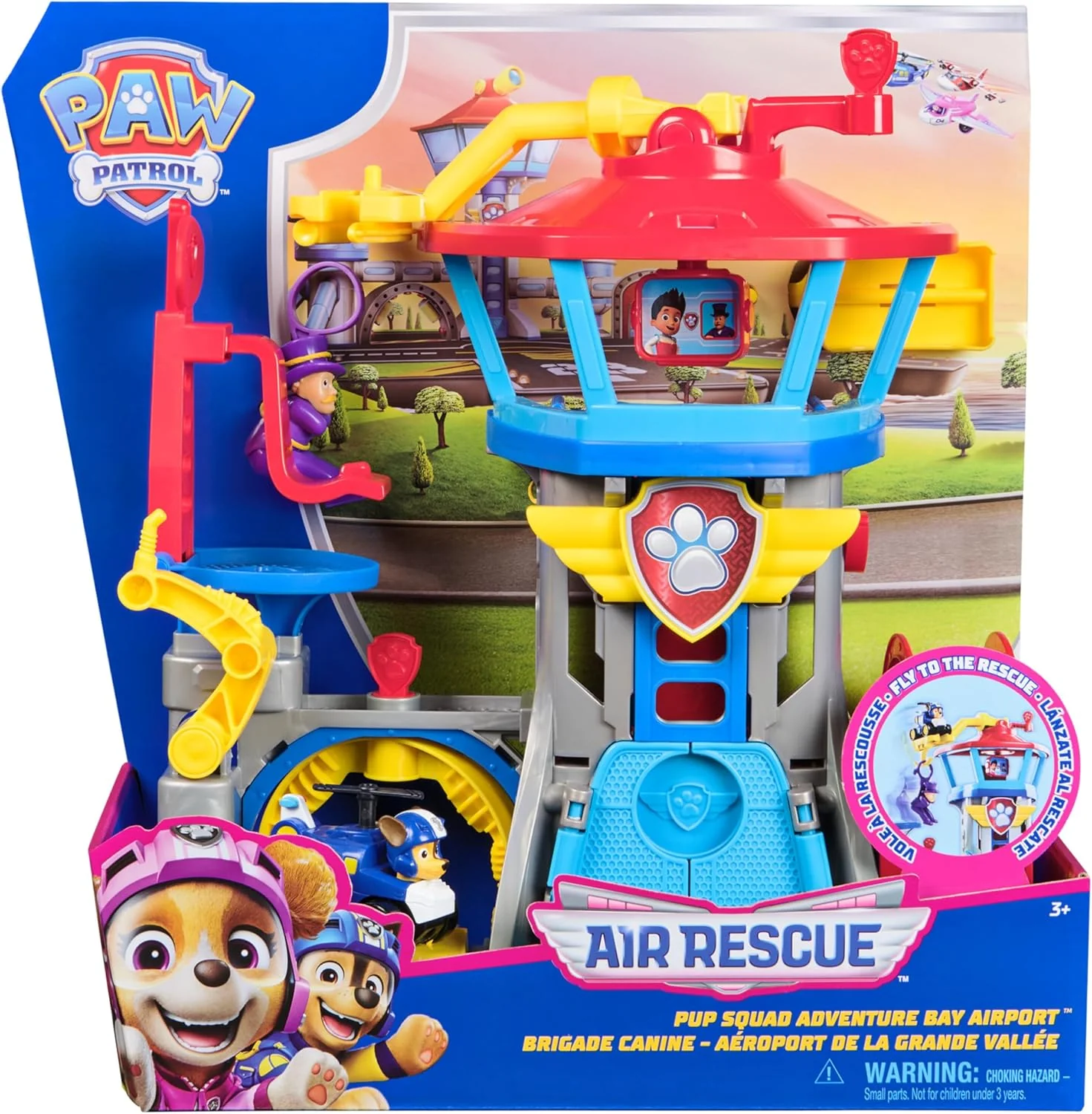 Paw Patrol - Playset Torre Di Controllo Pup Squad Air Rescue - Image 5