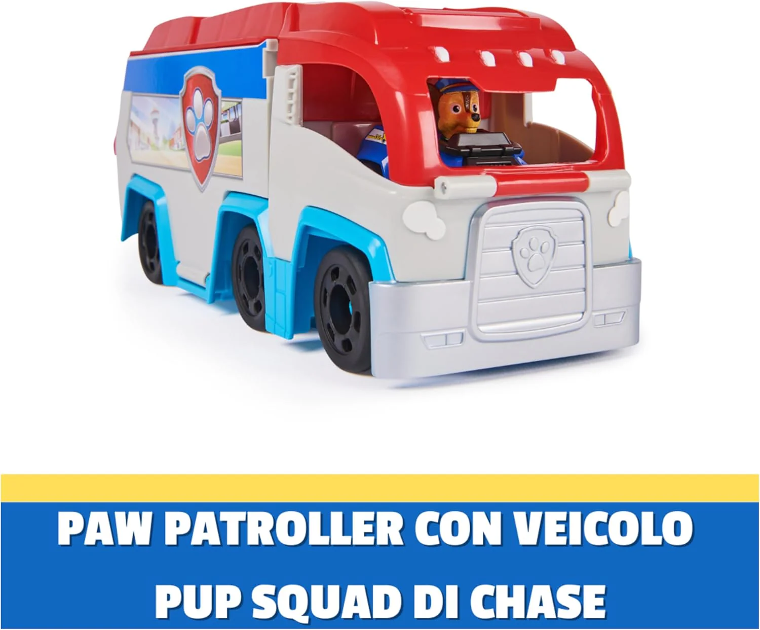 Paw Patrol - Pup Squad Patroller con auto di Chase - Image 4
