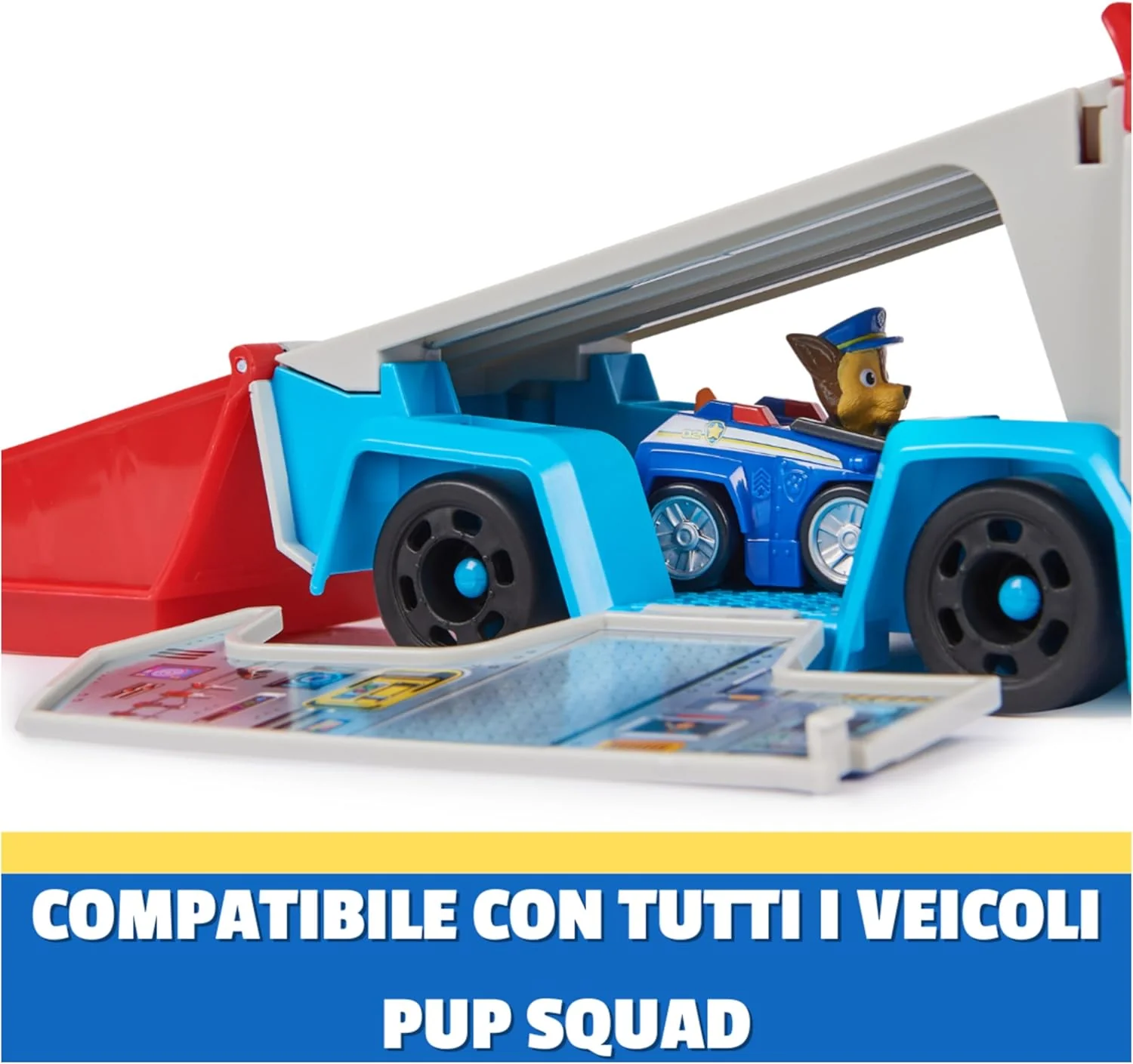 Paw Patrol - Pup Squad Patroller con auto di Chase - Image 6