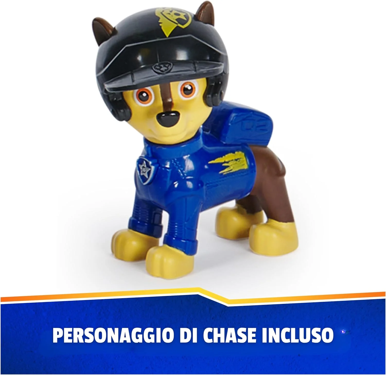 Paw Patrol Rescue Wheels Chase Deluxe Veicolo con Propulsore - Image 4