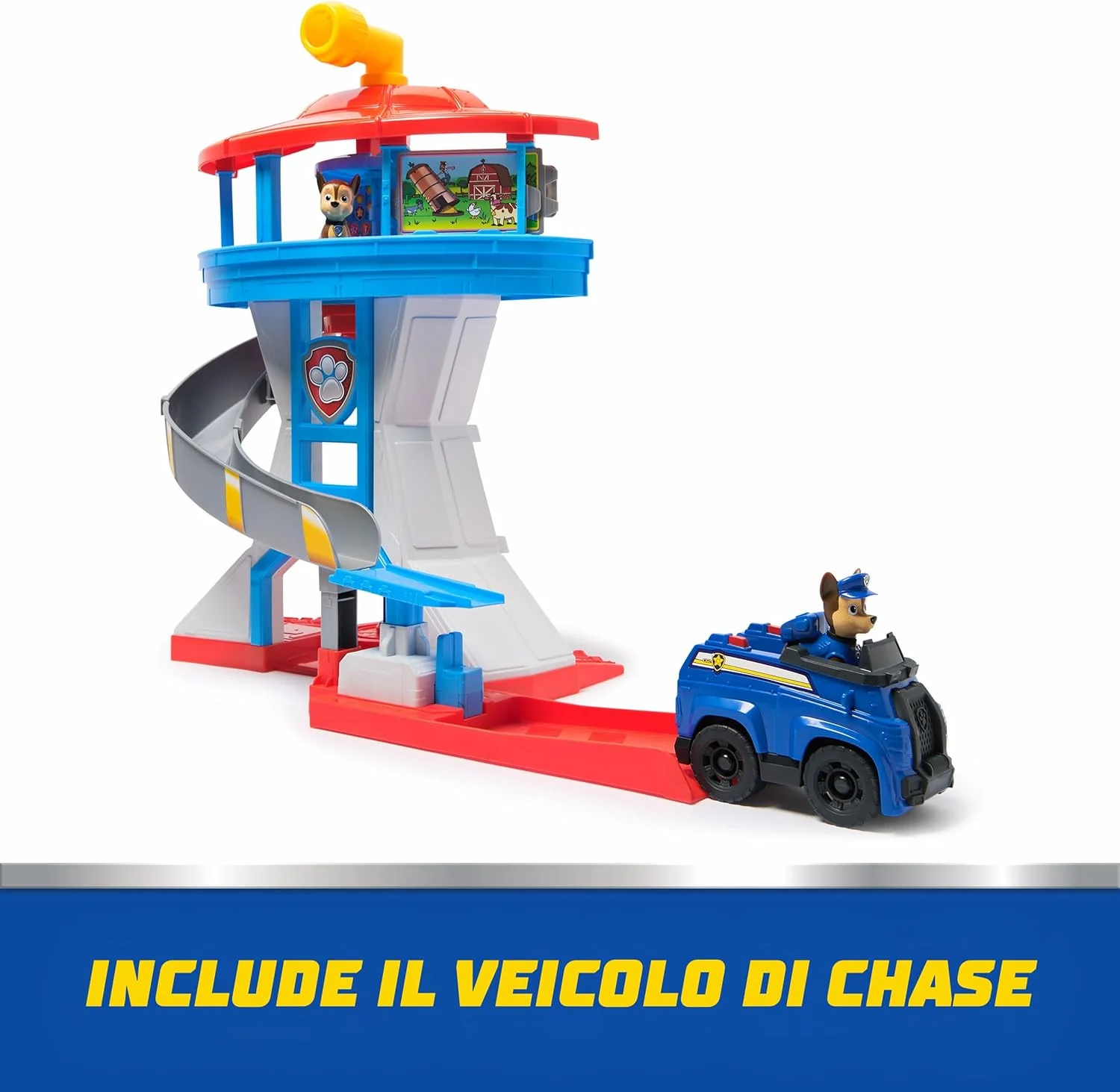 Paw Patrol - Torre di Controllo con Chase e accessori - Image 4