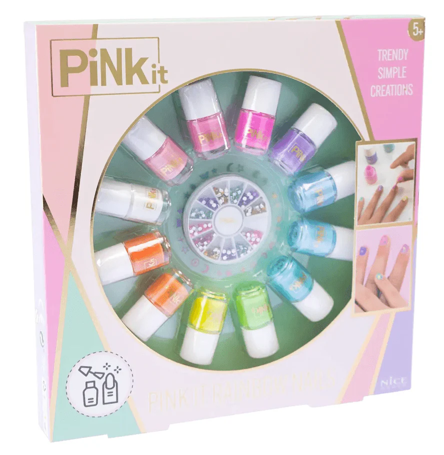 Pink It Unghie Arcobaleno
