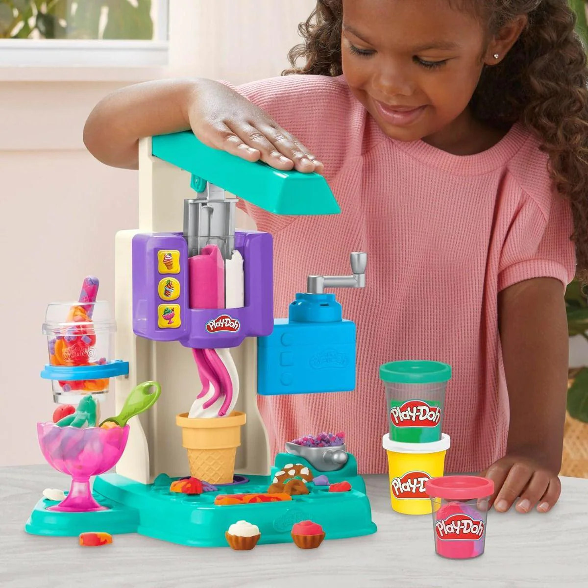 Play-Doh - Playset Gelateria Arcobaleno - Image 8