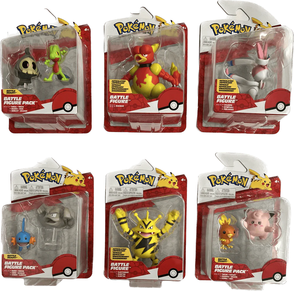 Pokémon Battle Figures