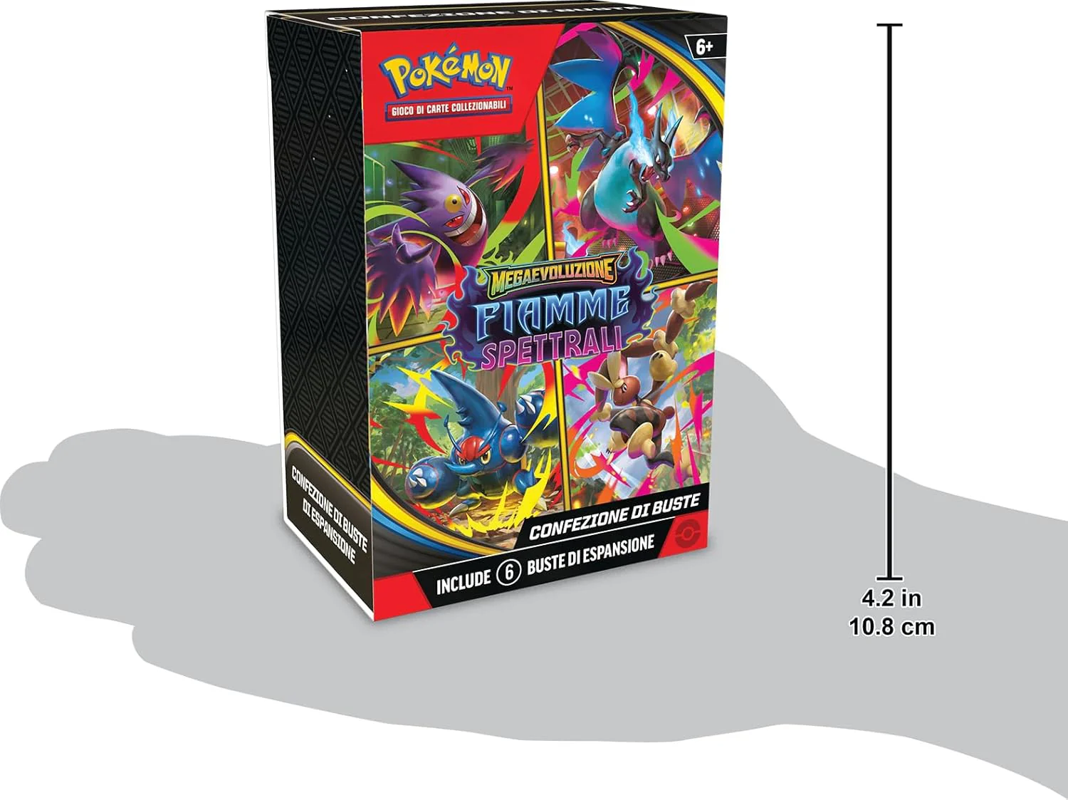 Pokémon - Bundle 6 buste Espansione Megaevoluzione - Fiamme Spettrali - Image 2