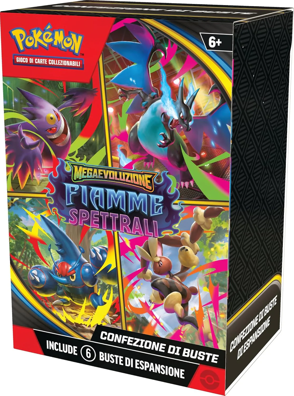 Pokémon - Bundle 6 buste Espansione Megaevoluzione - Fiamme Spettrali - Image 3