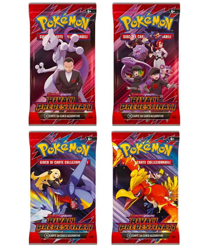 Pokémon - Busta singola Espansione Scarlatto e Violetto Rivali Predestinati