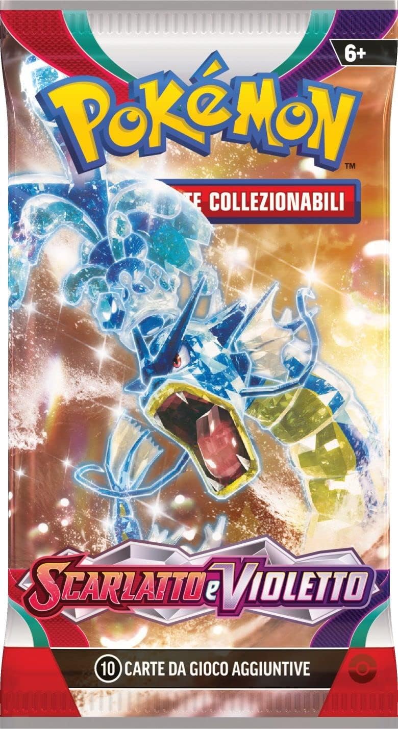 Pokémon - Busta singola da 10 carte espansione Scarlatto e Violetto