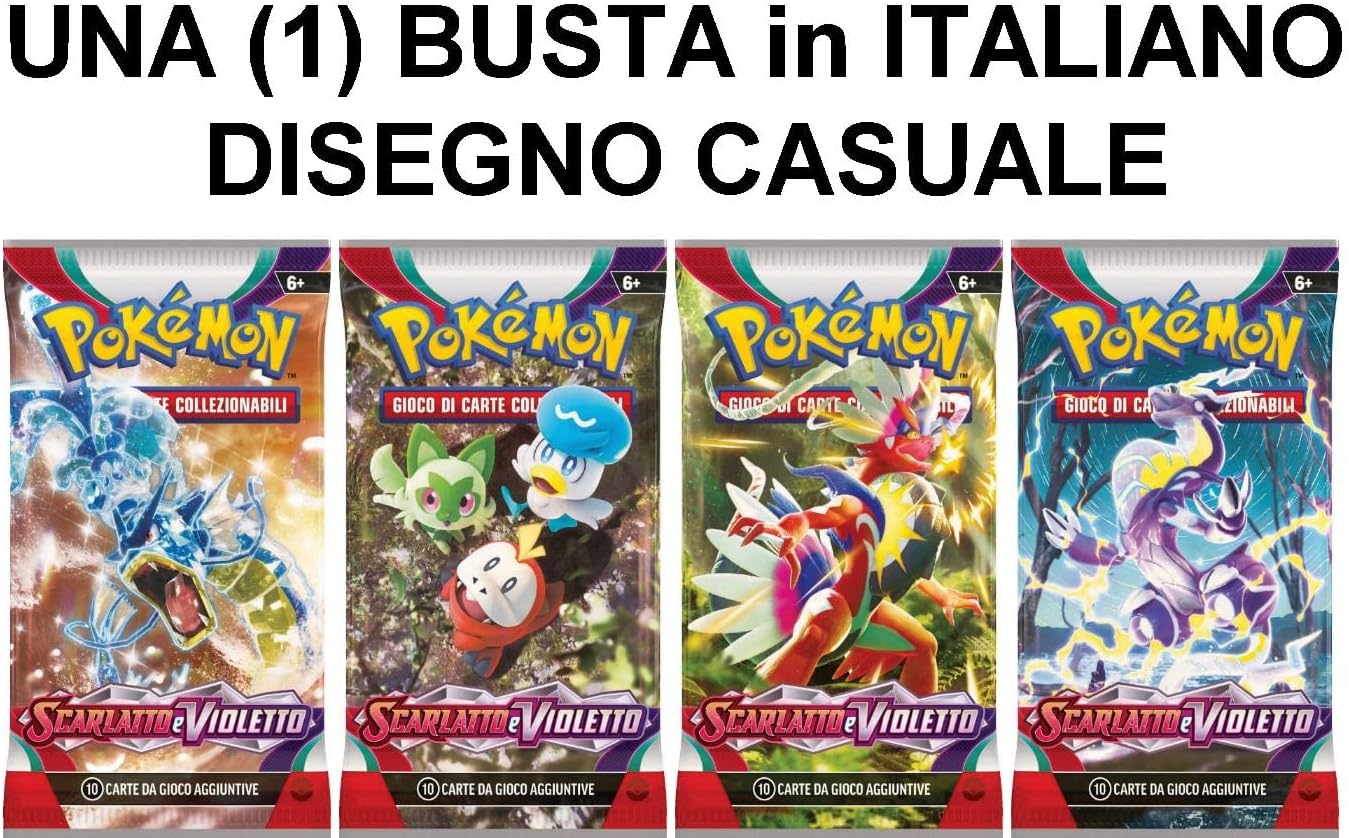 Pokémon - Busta singola da 10 carte espansione Scarlatto e Violetto - Image 2