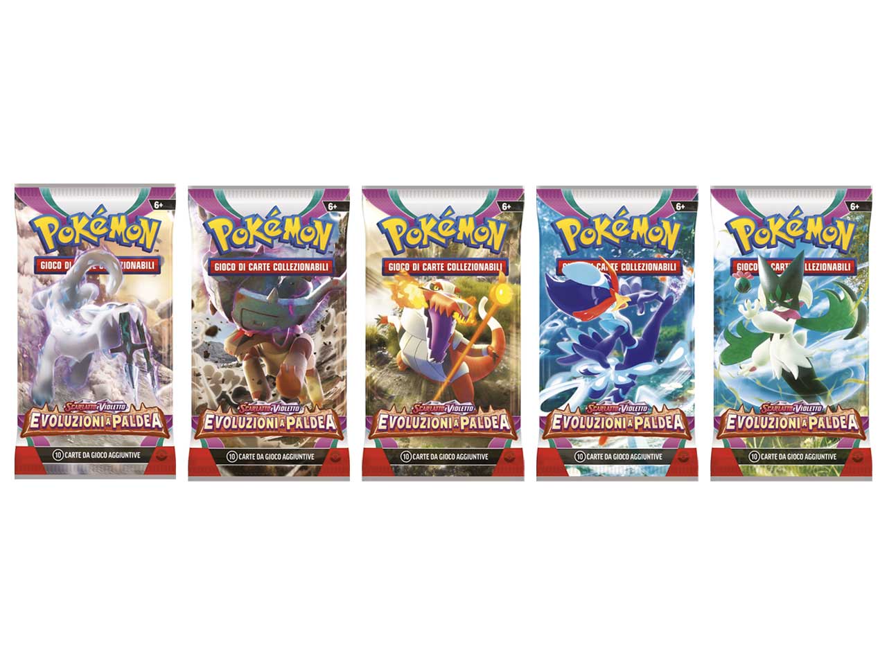 Pokémon - Busta singola Espansione Scarlatto e Violetto Evoluzioni a Paldea