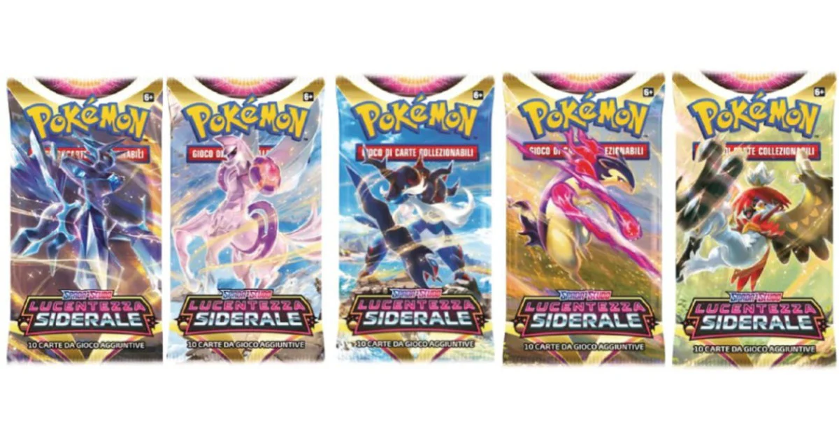 Pokémon - Busta singola Espansione Spada e Scudo Lucentezza Siderale