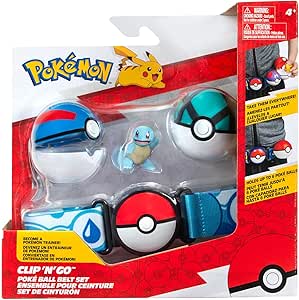 Pokémon - Clip 'n' Go Pikachu, Bulbasaur, Squirtle e Charmender - Image 2