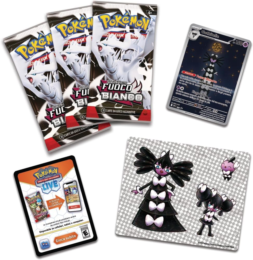Pokémon - Collezione con adesivi Fuoco Bianco Gothitelle - Image 2