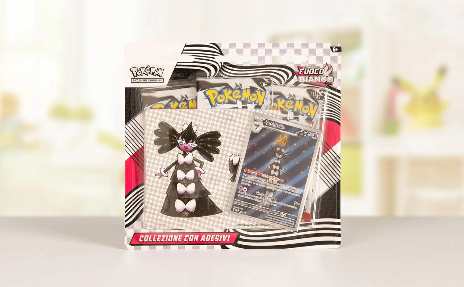 Pokémon - Collezione con adesivi Fuoco Bianco Gothitelle - Image 4